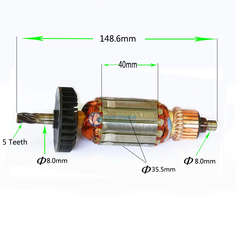 Вал перфоратора. Ротор 24pc3. Ротор для дрели Хитачи DV 16v. 01833e ротор Хитачи. Ротор Hitachi 360386.