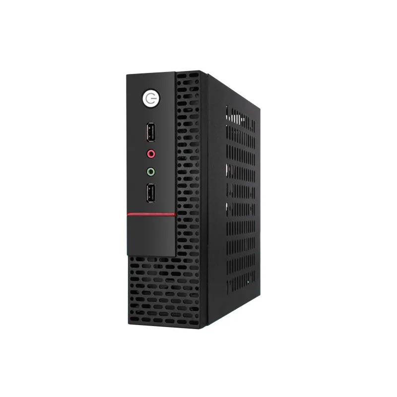 ET-4 тонкие мини ITX Чехлы USB2.0 2,5 дюймов HDD SSD SGCC компьютерный игровой ПК настольный корпус тихий SECC для материнской платы ниже 20 мм