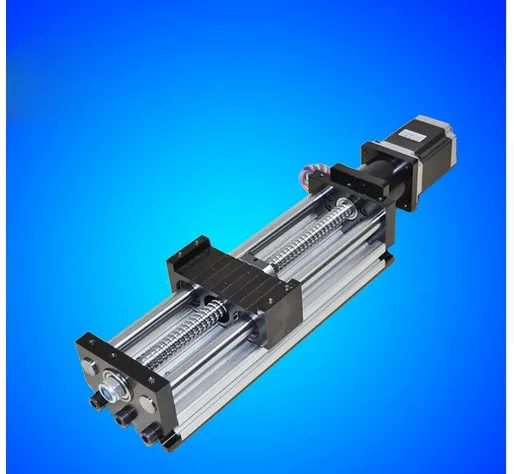 

1610 CNC Manual module 80 * 50 Sliding table 500 mm useful stroke 1610 Ballscrew + nem 23 stepper motor