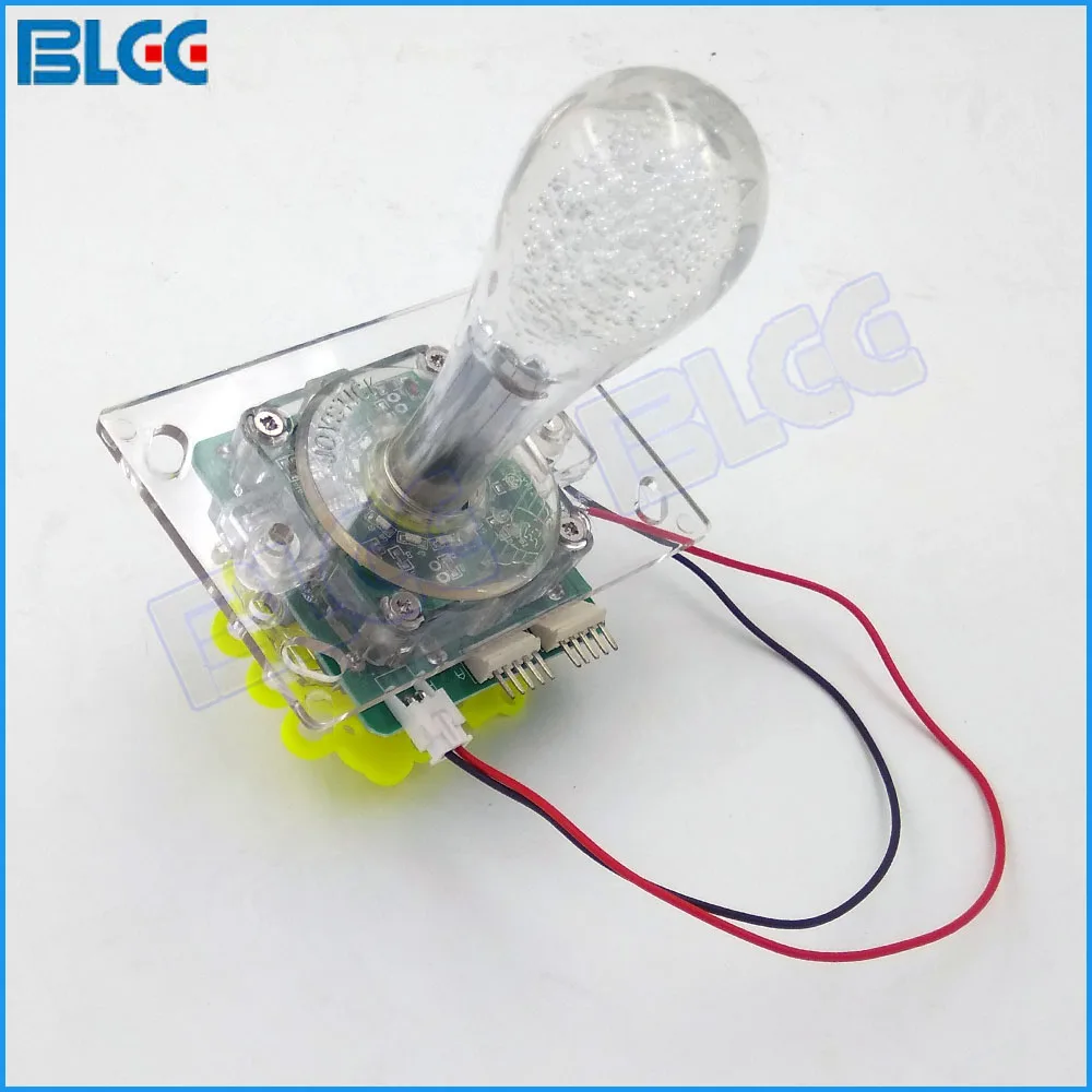 Джойстик с подсветкой 2 шт./лот Way СВЕТОДИОДНЫЙ цветной мигающий аркадный Стик для