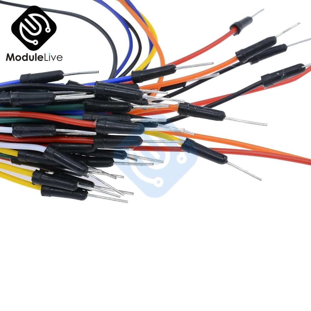 Макетная плата соединительные кабели для Arduino макетные провода в комплекте 65 шт.