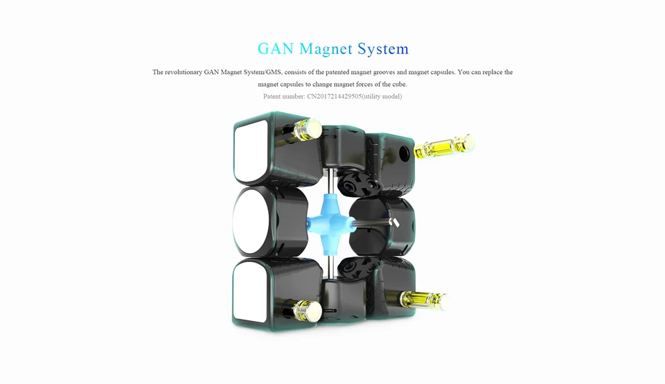 GAN356 X Numberical IPG волшебный куб 3x3x3 Магнитный скоростной куб профессиональные развивающие игрушки Cubo Magico GAN356X