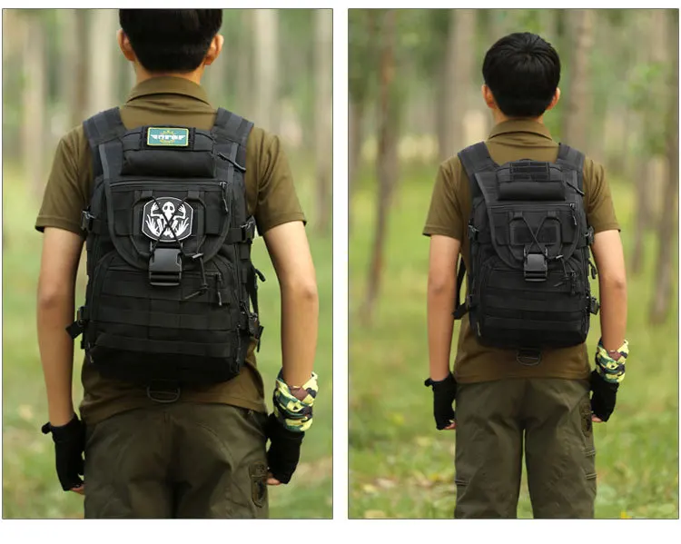 Тактический Рюкзак Molle для охоты походная сумка Рюкзаки большой емкости военный