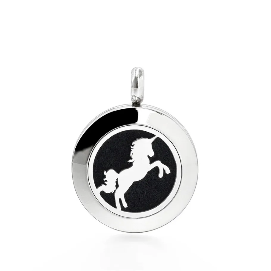 20 мм 316L ароматерапия из нержавеющей стали Locket Essential Oil парфюмерный диффузор
