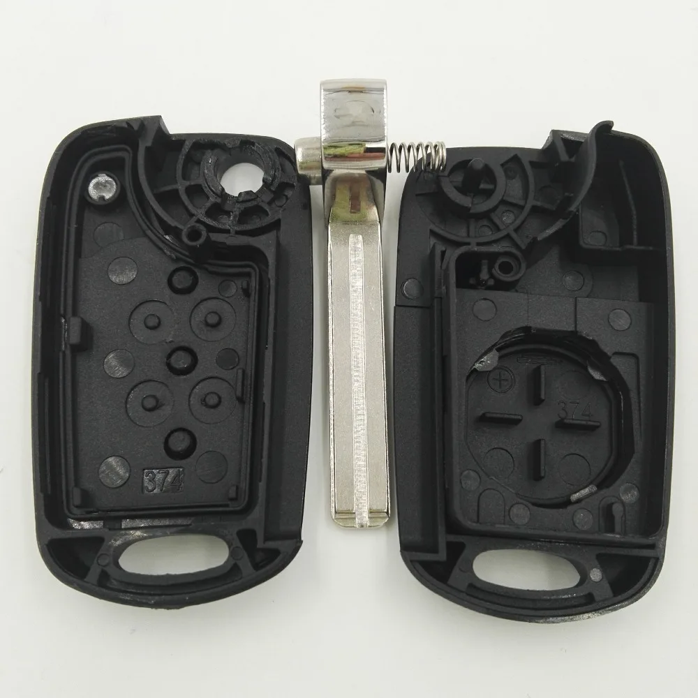 Складной чехол с 3 кнопками и дистанционным управлением для Kia Rio Picanto Ceed Cerato Sportage K2