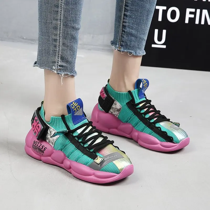 Модные кроссовки коллекция 2019 года Новинка сезон лето обувь в Корейском стиле
