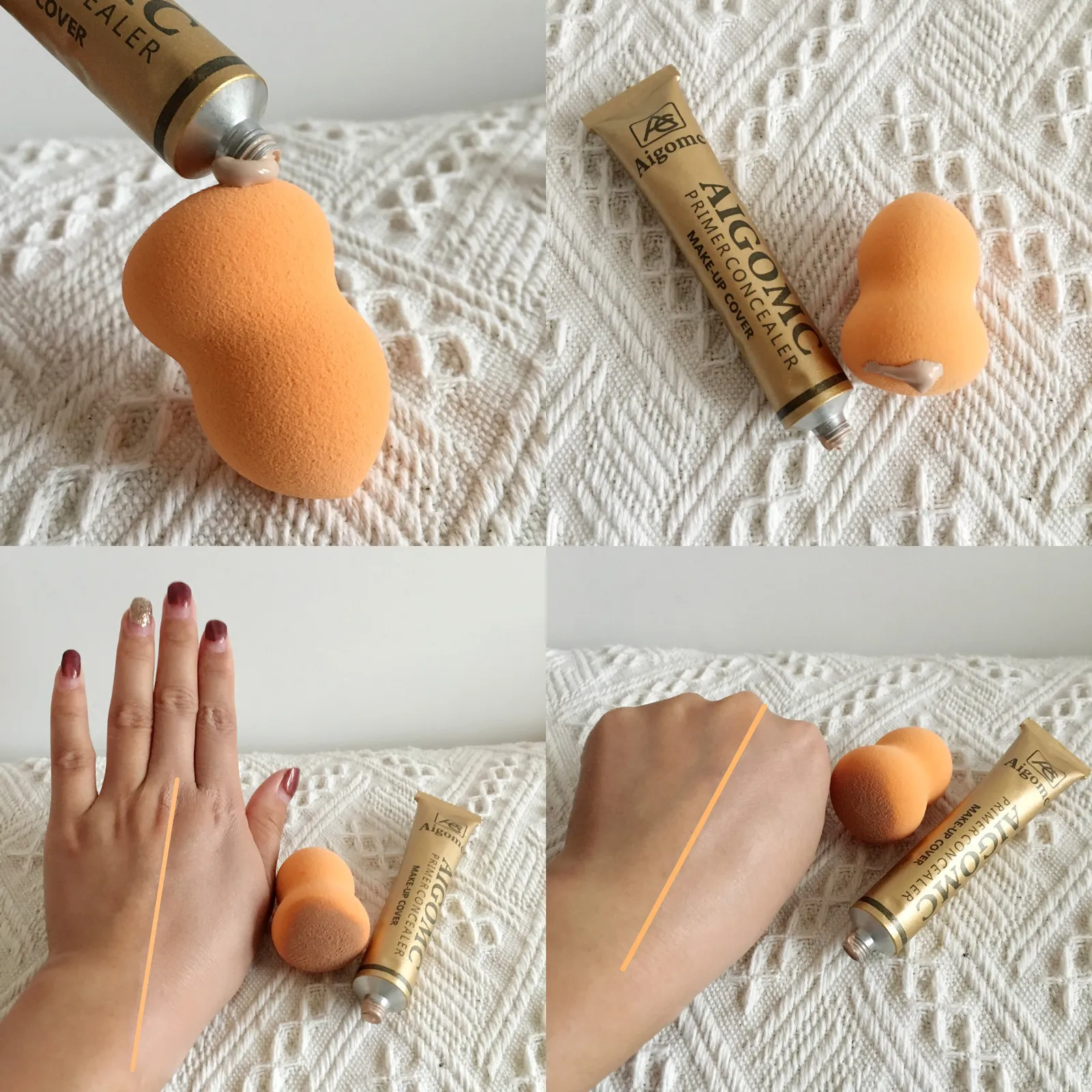 2018 beauty Professional makeup Cover base primer concealer palette tatoo face foundation consealer cream |