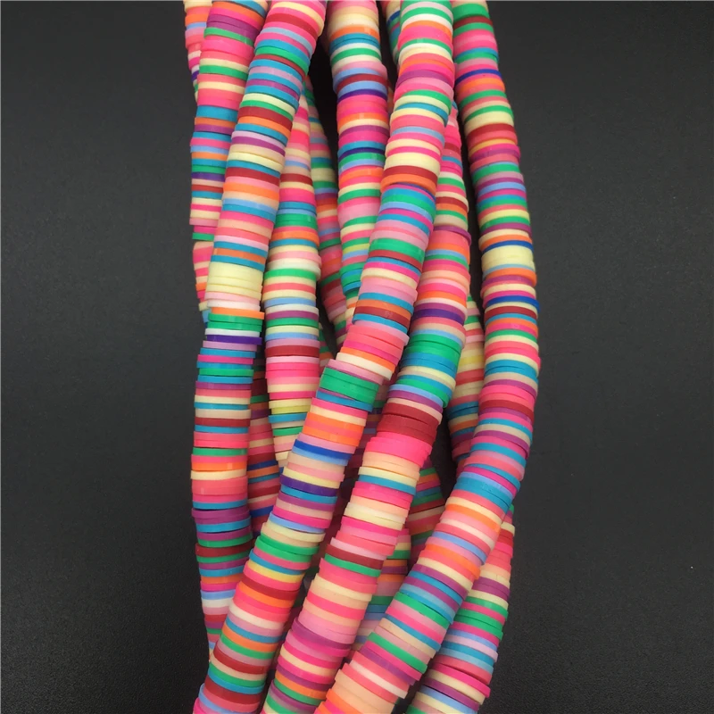 Color Blocked African Vinyl Disk Beads For DIY Jewelry 10 strand Free shipping MY1403
Color Blocked African Vinyl Disk Beads For DIY Jewelry 10 strand Free shipping MY1403
