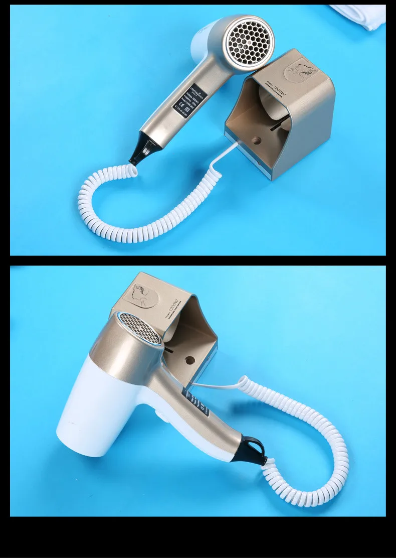 

NEW Hair Dryers Hotel hanging electric hair dryer wall domestic bathroom skin NEW