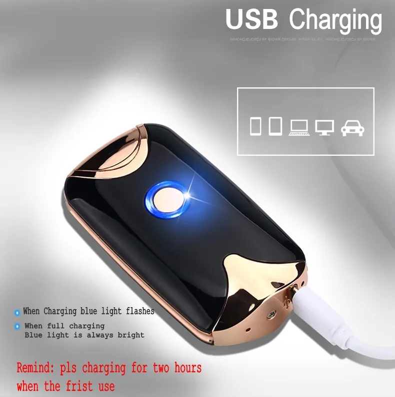 Фото Новинка 2017 двухдуговая импульсная электронная новинка USB Зажигалка Новинка 2017 двухдуговая импульсная электронная новинка USB Зажигалка