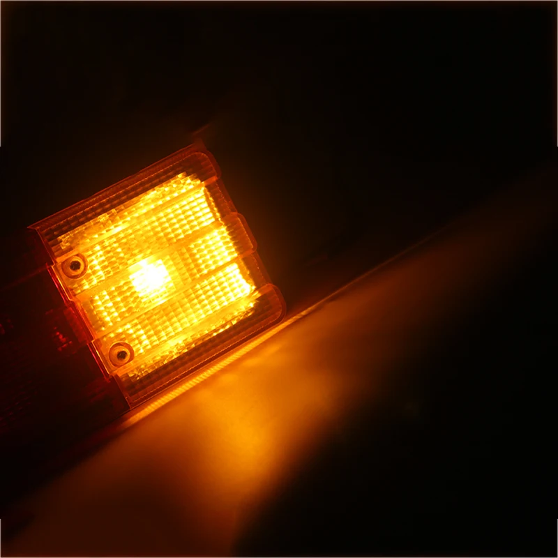 

2Pcs Truck Rear Tail Lights Stop Brake Bulb Lamp for Volvo 24V Trailer Tractor Lorry Caravan Red Yellow White