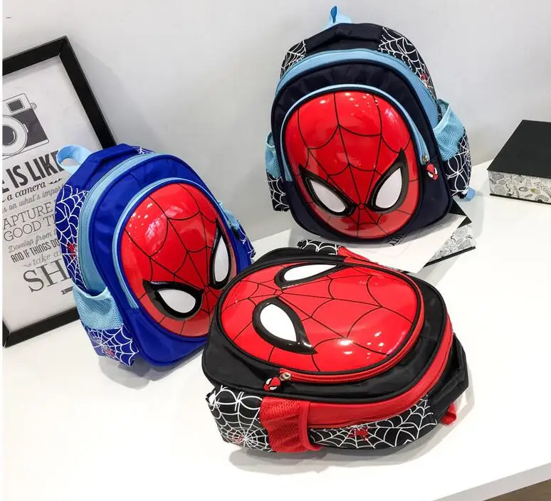 3D человек-паук ученик начальной школы Bookbag мультфильм детская книжная сумка Детский рюкзак