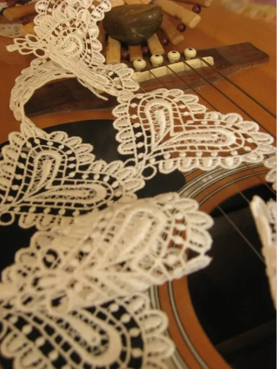 

3 ярда, кружевная отделка в форме сердца, гипюровая кружевная отделка с фестонами, сделай сам, вышивка для шитья, аксессуары, DG065H 1 ярд