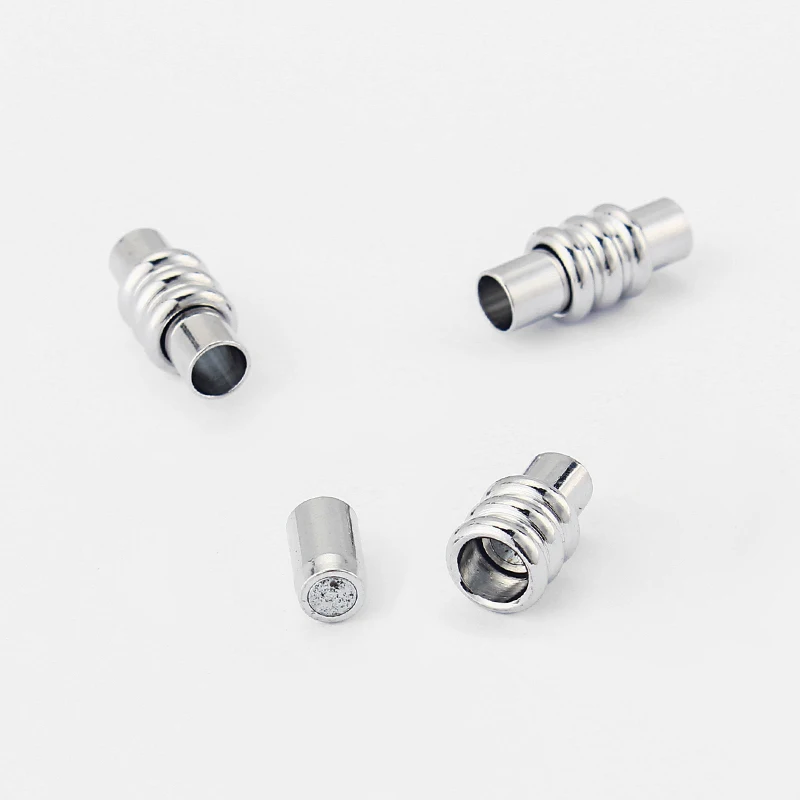 5 комплектов прочная магнитная застежка подходит для 4/5/6 мм круглый кожаный шнур