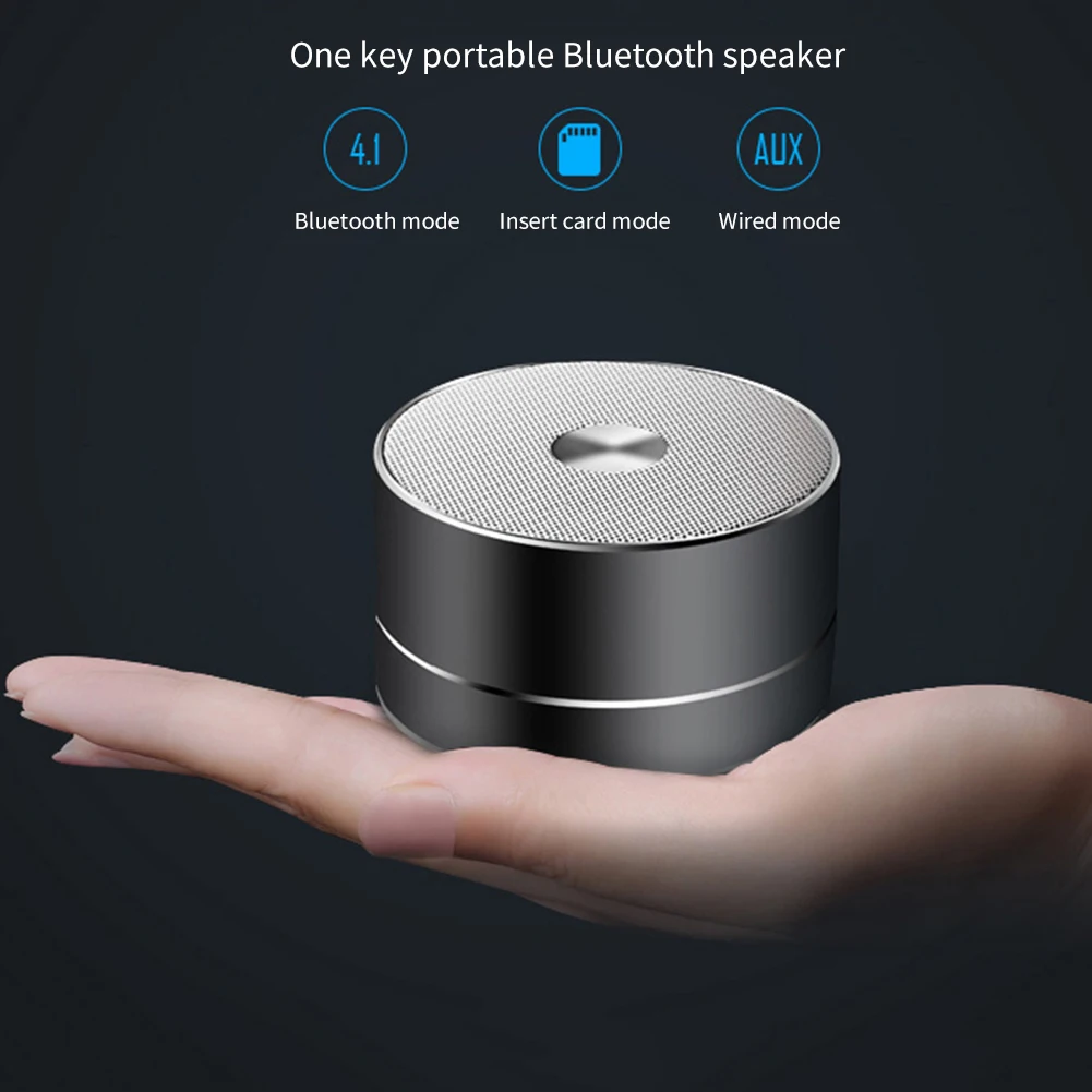 A2 беспроводной Bluetooth динамик со вставкой карты мини усилитель автомобиля ванная комната офис пляж стерео сабвуфер для мобильного телефона