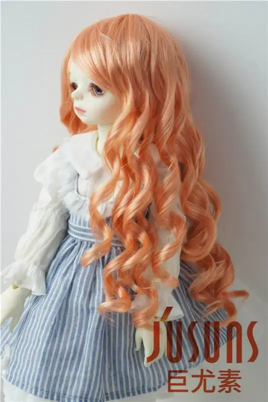 JD224 9-10 дюймов Blyth кукла парики 23-25 см кукольный парик BJD парик леди Sauvage длинные волнистые кукольные волосы