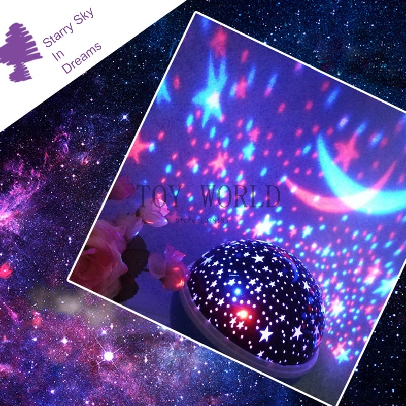 Новинка люминесцентные игрушки романтическое звездное небо Светодиодный Ночник