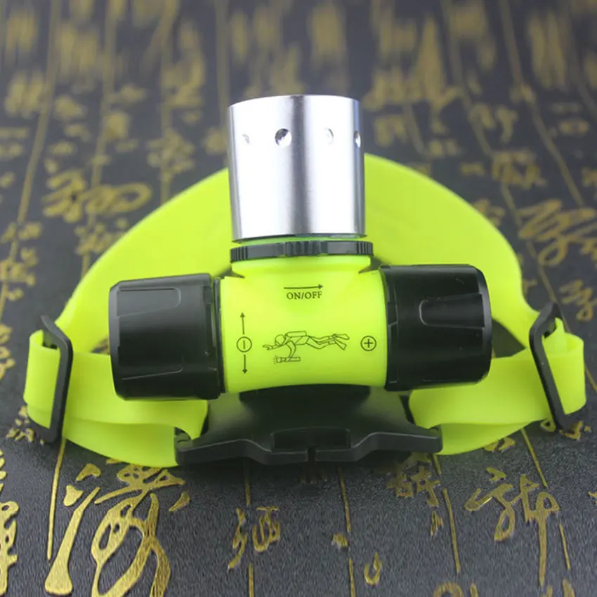 Super Bright LED Light Diving/Swimming Headlamps 10W Waterproof 100-200M Underwater Head Lights Torch Outdoor Lighting 18650/AAA | Лампы и