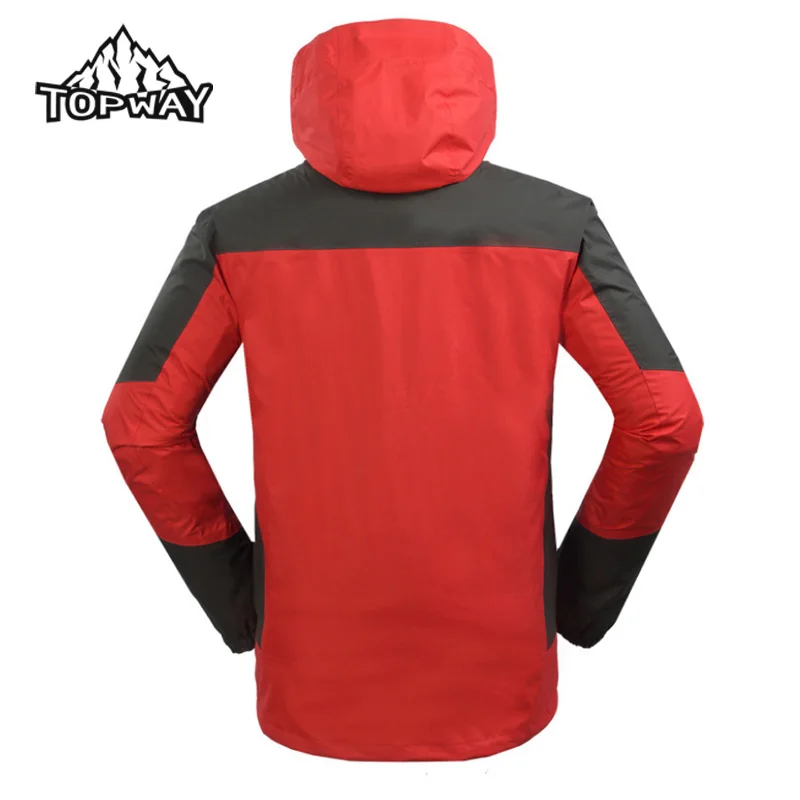 2016 Горячий Открытый Спорт Туризм Восхождение Зимняя Куртка Мужчины С Съемная