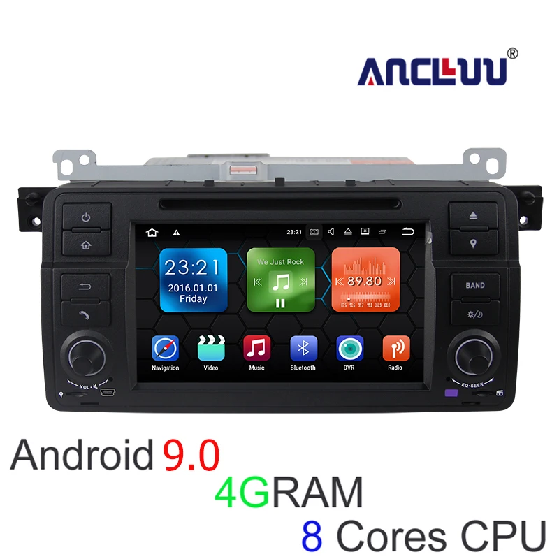 7 &quotAndroid 9 0 4G RAM автомобильный DVD плеер GPS навигатор для BMW E46 3 серии M3 автомобильное