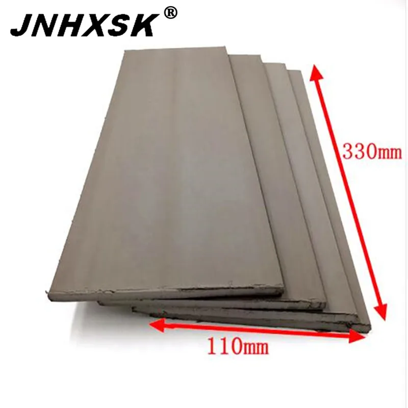 JNHXSK high quality grey rubber stamp pad 330x110x7mm Flash absorb ink fast Photosensitive Self inking Stamping Making | Инструменты