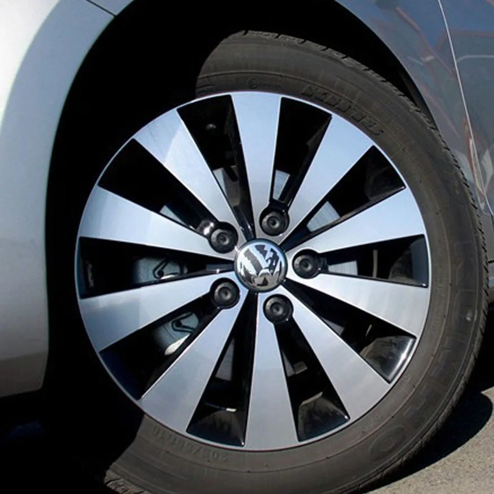 Колеса гайка с болтом для ремонта шин NS Modify 20 шт. защитная крышка 17 мм VW Passat Jetta Polo