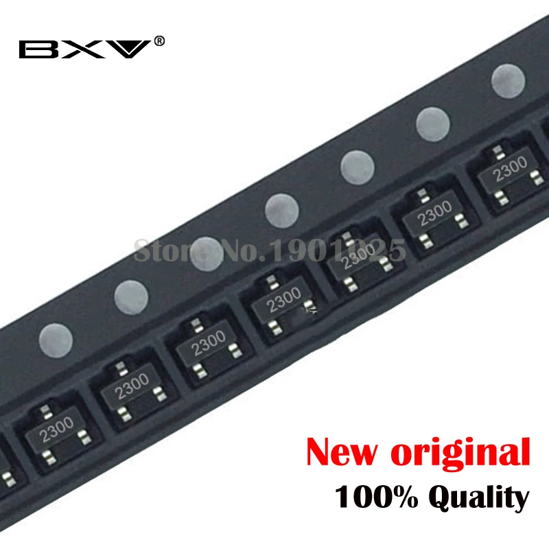 100 шт SI2300DS SOT-23 SI2300 SOT 2300 SMD новое и оригинальное