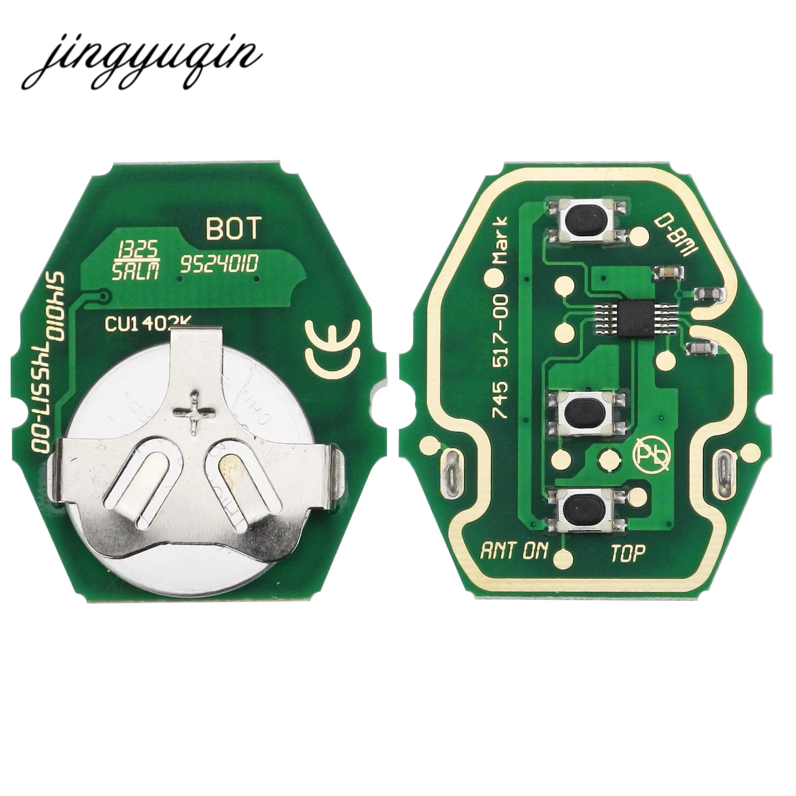 Jingyuqin 10 шт. Автомобильный Дистанционный Ключ DIY для BMW EWS 1/3/5/7 серии X3 X5 Z3 Z4 с чипом