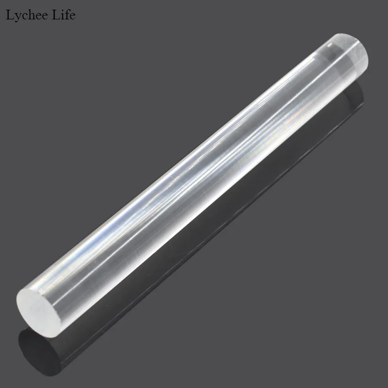 Lychee Life роллер из прозрачной акриловой глины прочная полимерная глина слайм