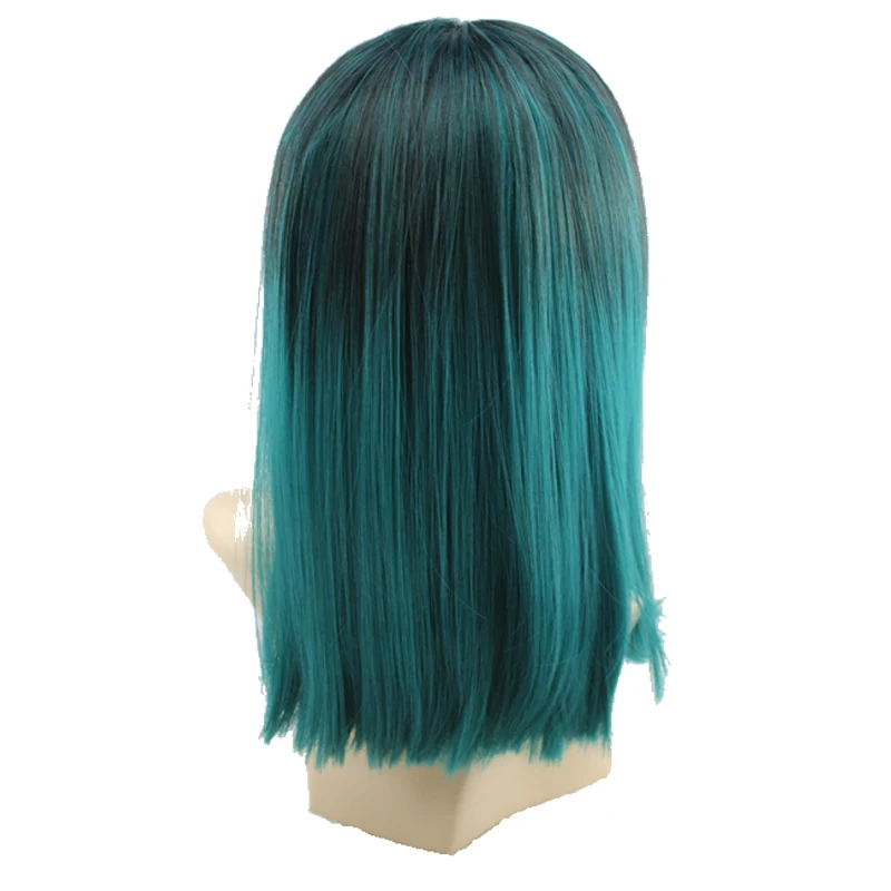 Similler африканские американские женские парики Средние прямые синтетические