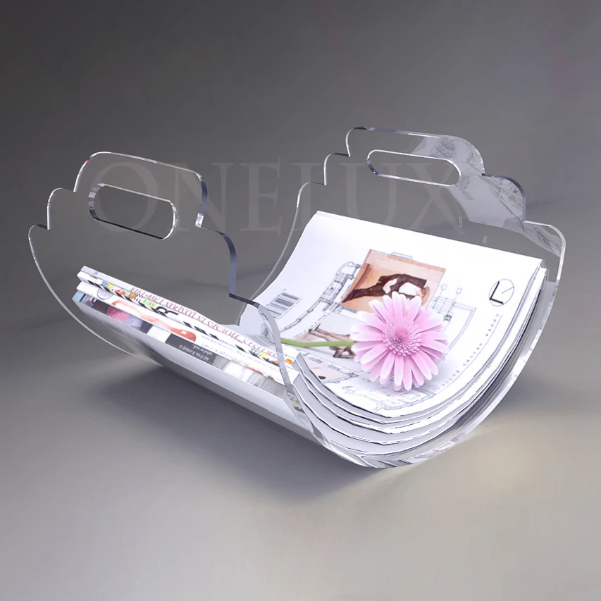 Ручная отделка акриловый светящийся журнал для домашнего