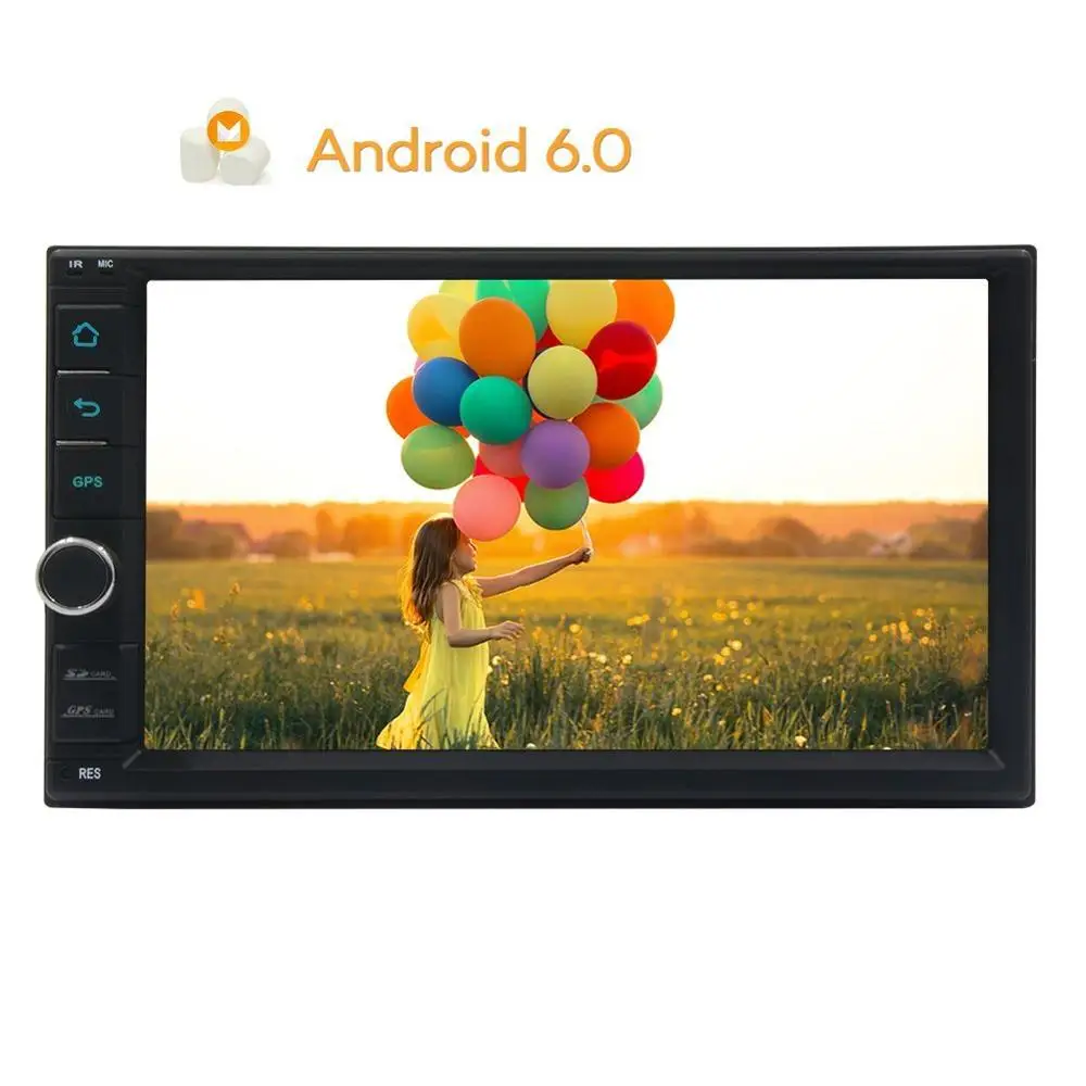 Автомобильный Радио Стерео Android 6 0 четырехъядерный gps навигация в тире 2din