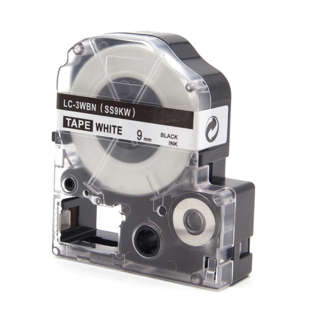 Absoonic 9 мм для принтера Epson SS9KW LC 3WBN ленточный Стандартный картридж LK принтеров