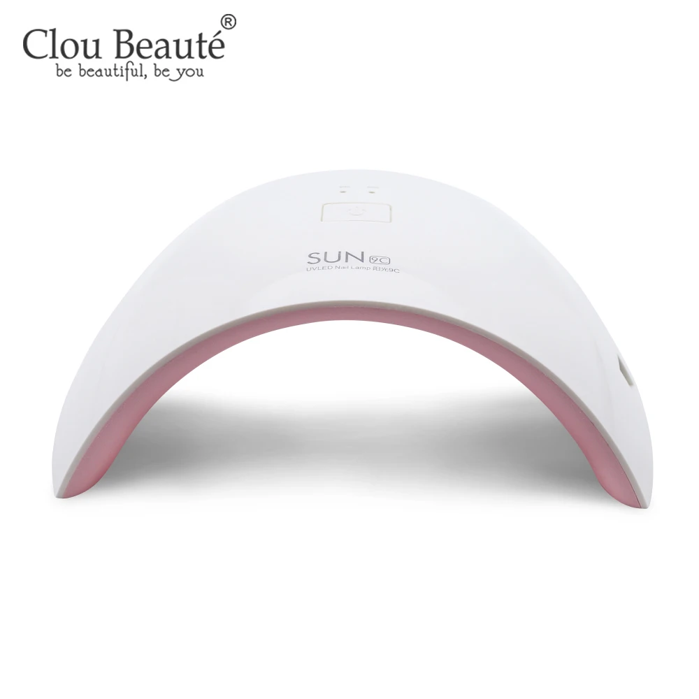 Сушилка для ногтей Clou Beaute светодиодная УФ лампа сушки гель лака 24 Вт|Сушилки