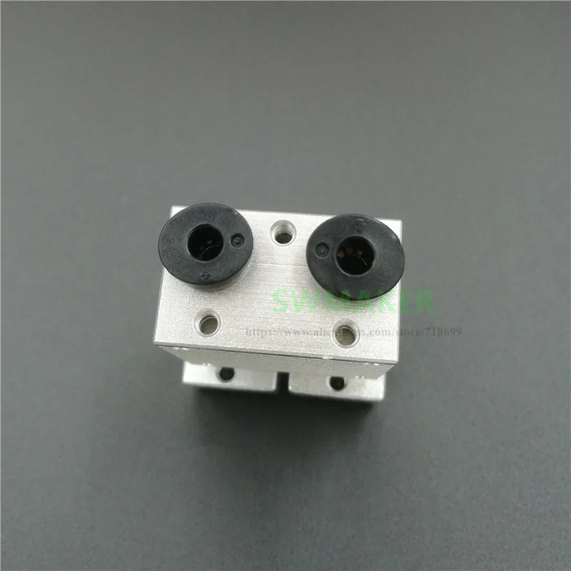 Chimera Plus+ Двойная Экструзионная головка 2 в 2 из V6 hotend комплект с кабелем термопары и обновленная головка раковина для 3D-принтера запчасти