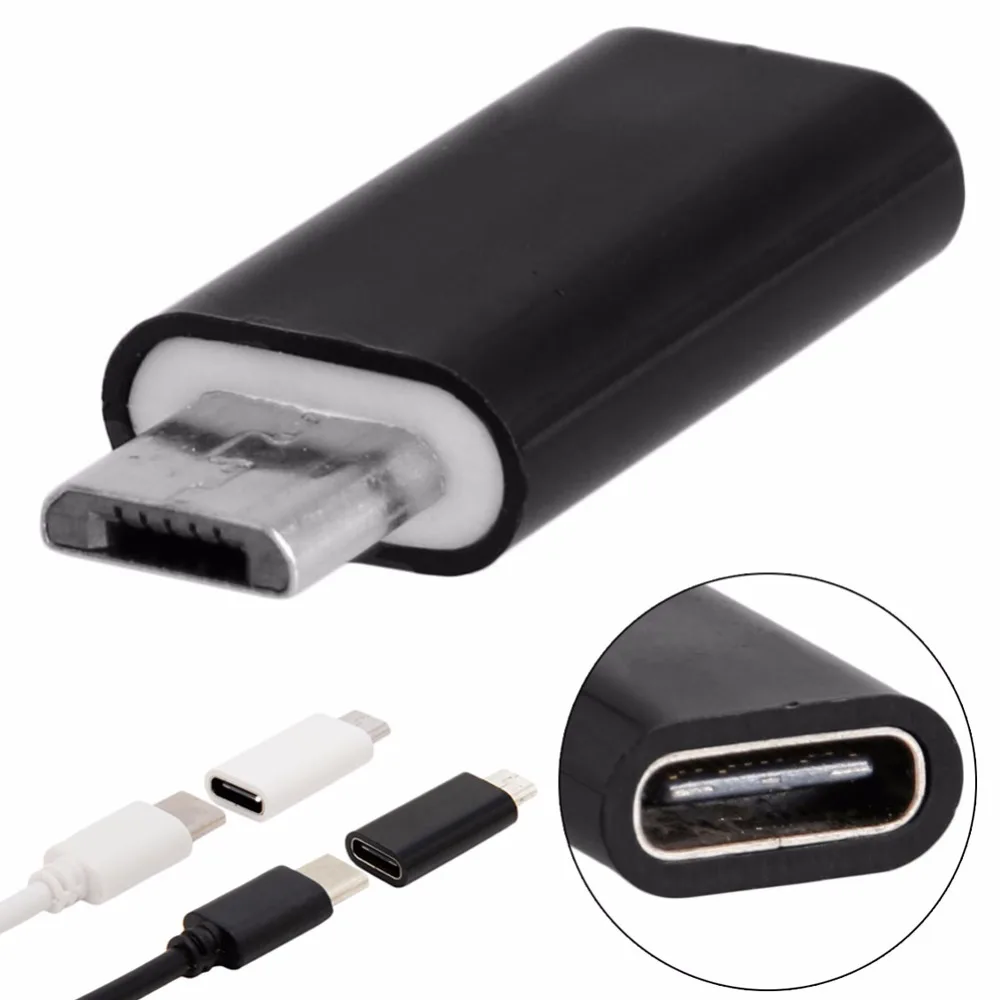 Micro USB 2.0 5Pin Male Jack to 3.1 Type C Female Connector Data Adapter | Электроника