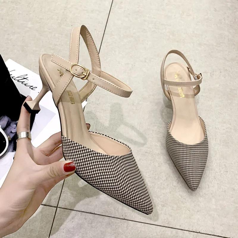 

Women Sandals High Heel Summer Buckle Gladiator 2019 Sexy Fashion Party Wedding Office Shoes