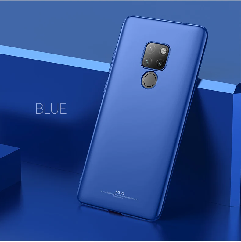 Honor View 20 10 8X Max 7X чехол MSVII PC матовый чехол для телефона для huawei P20 lite P30 pro чехол mate 20 lite pro 20X чехол s