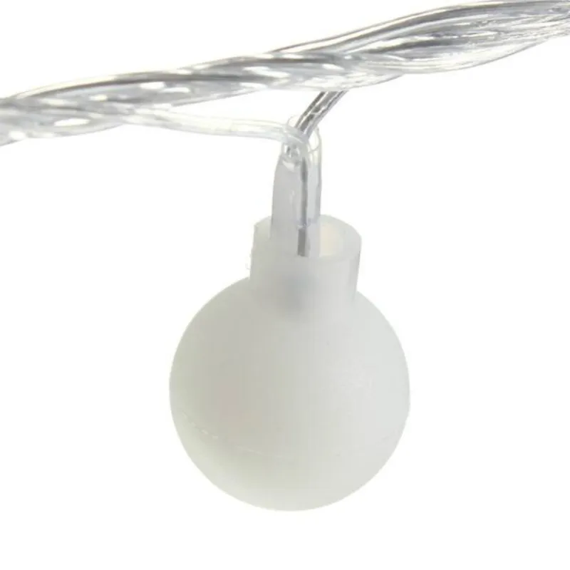 

New 20m 200 LED Waterproof Colourful Ball String Fairy Light Wedding Party Holiday Decor