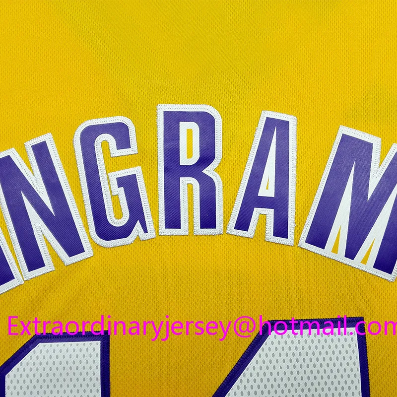 Мужская Брэндон Ингрэм Джерси #14 брэндон джерси Баскетбол вышивка бесплатная