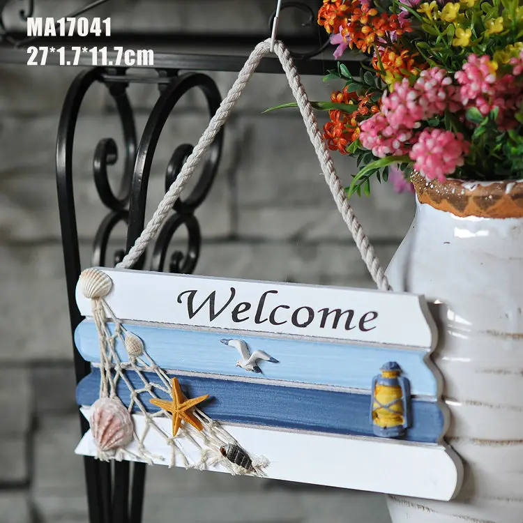 Добро Пожаловать Знак креативный пожаловать деревянные настенные Висячие с