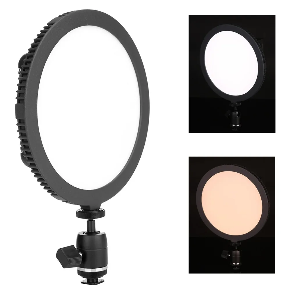 

Профессиональный FlapJack 7 "LED 3200-5600K двухцветная подсветка, круглый ультратонкий дневной свет, мягкий диммер, освещение для фотографии