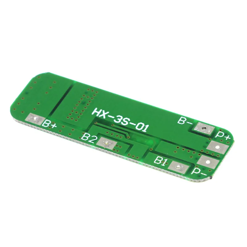 5 шт. 4A-5A плата защиты PCB BMS для 3 упаковок 18650 литий-ионный аккумулятор 3S |
