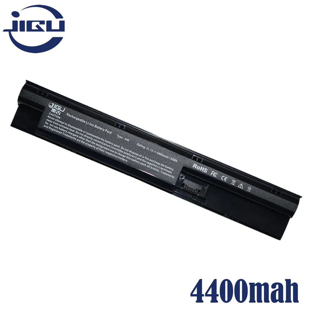 JIGU 6-ячеечный Аккумулятор для ноутбука HP Probook 440 445 450 455 470 FP09 FP06 H6L26AA H6L27AA HSTNN-LB4K 707617-421