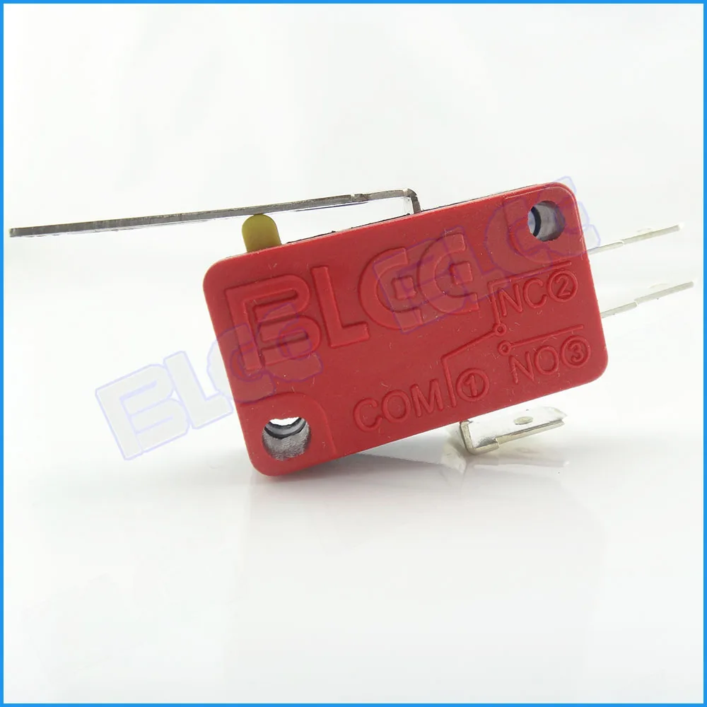 30 шт./лот 3-контактный Микропереключатель с рычагом микро-переключатель для