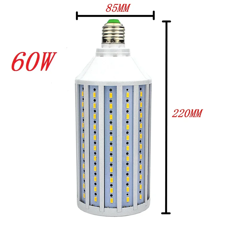 E26 E27 B22 E39 E 40 Светодиодная лампа 12 W 15 25 30 50 60 80 w 100 свет buibs Bombilla 110 V 220 Spotlight лампада
