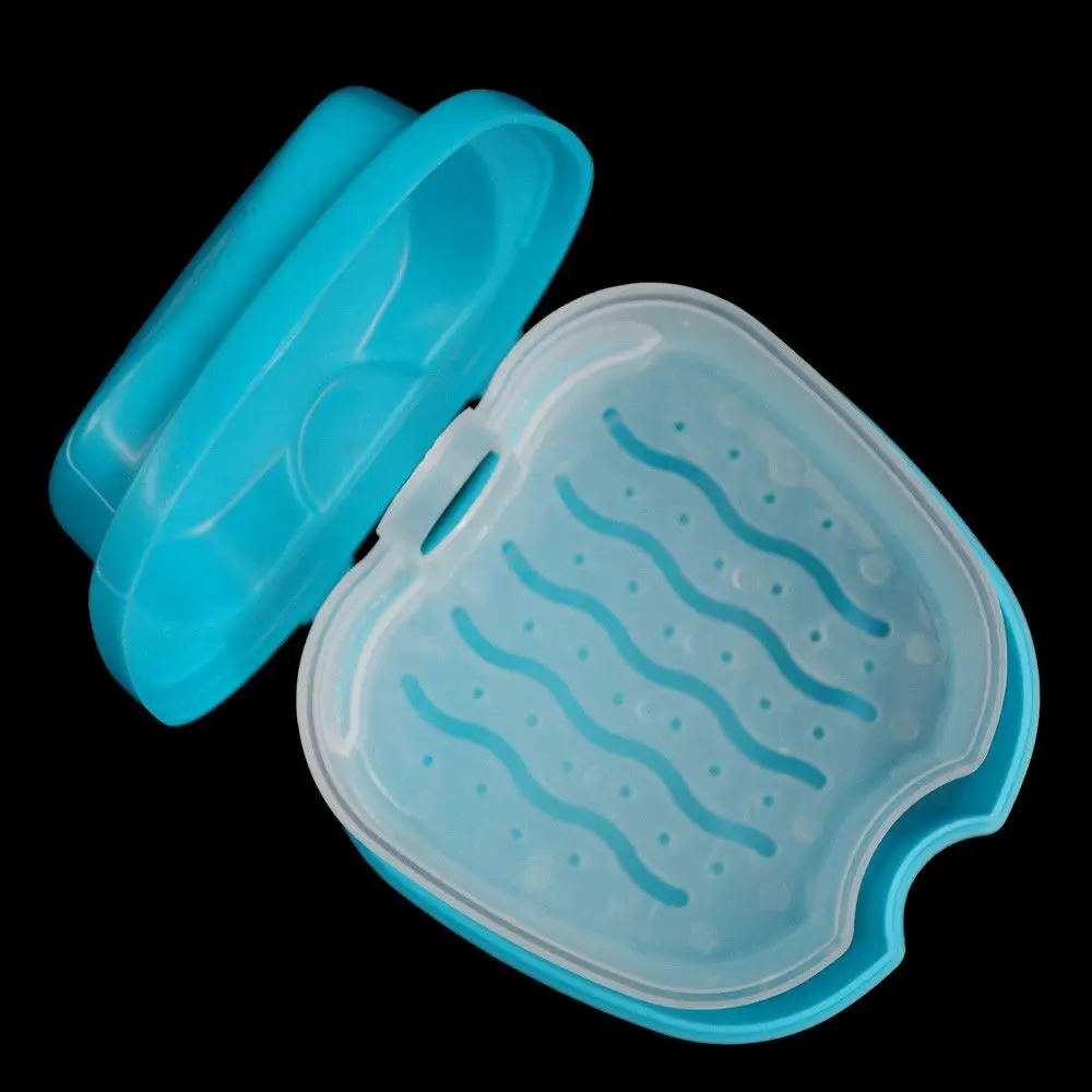 Пластиковый Органайзер для хранения протеза чехол ванной стоматологическая