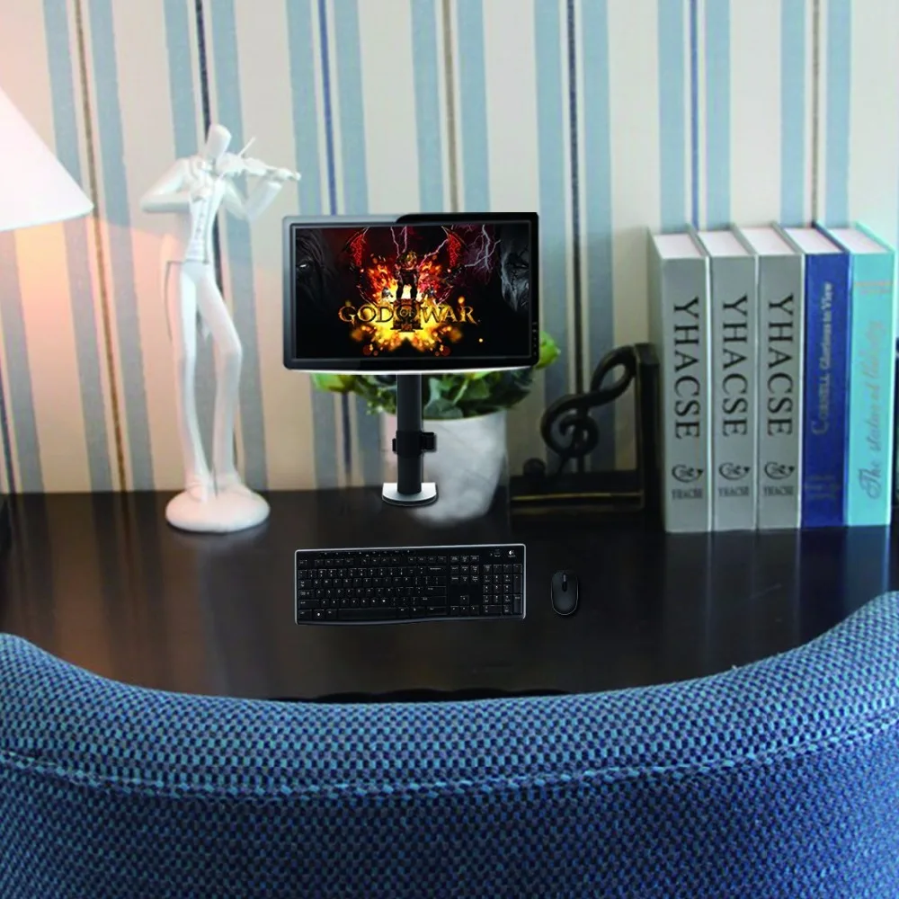 Полностью регулируемая подставка для ЖК светодиодный монитора с одной ручкой