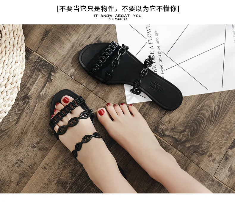 Новинка; женские шлепанцы; сезон лето; круглая пряжка; chaussures femme; обувь с песком; коллекция года; Римский стиль; Прозрачные Пляжные сандалии на платформе для сада