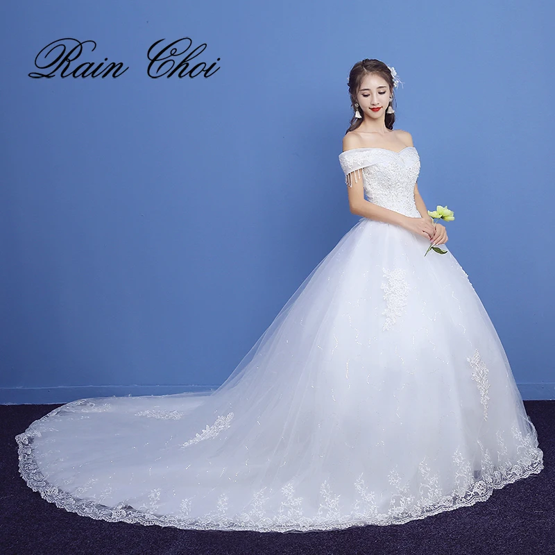 

Wedding Dresses 2022 Long Train Bridal Gowns vestido de novia